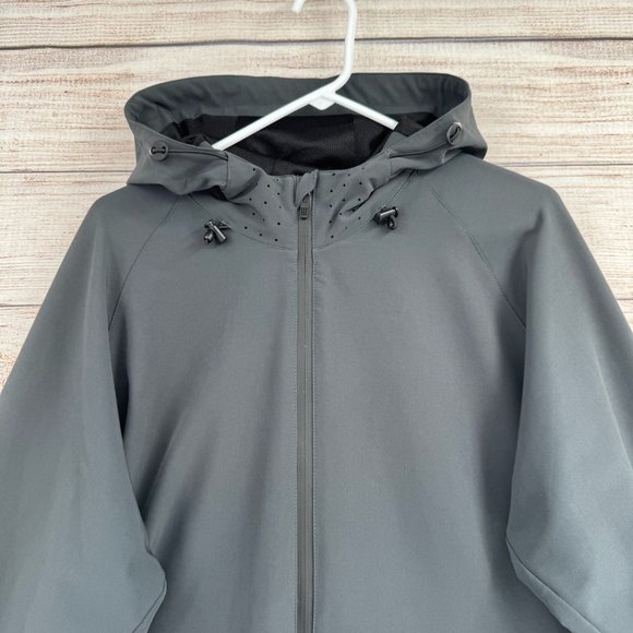 Troy Lee Designs Water Resistant Full Zip Hooded Jacket Men's Size 2XL Gray - Picture 3 of 16